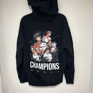 100 Thieves Mens Black 2021 North American Champions Graphic Hoodie‎ Size Large